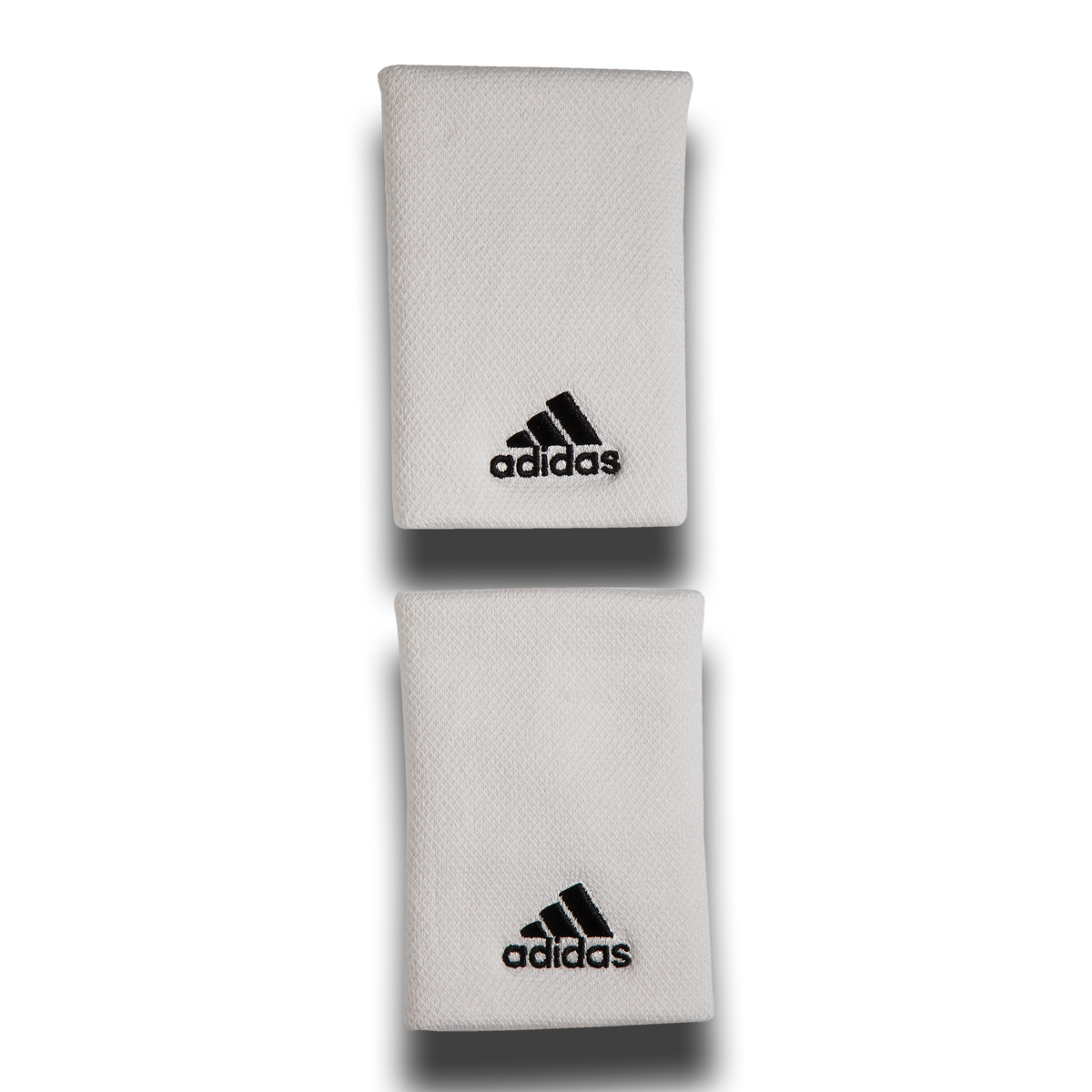 Pack 2 muñequeras Adidas Padel en color Blanco - Nueva temporada