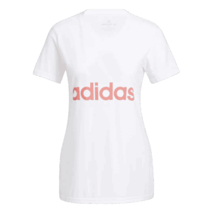 W BASIC BOS TEE  blanca/logo rojo - Talla M