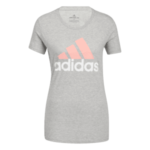 Polera Algodón Gris/fucsia