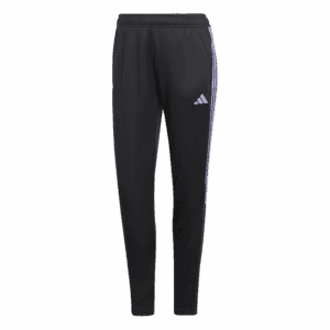 Buzo negro lineas moradas mujer