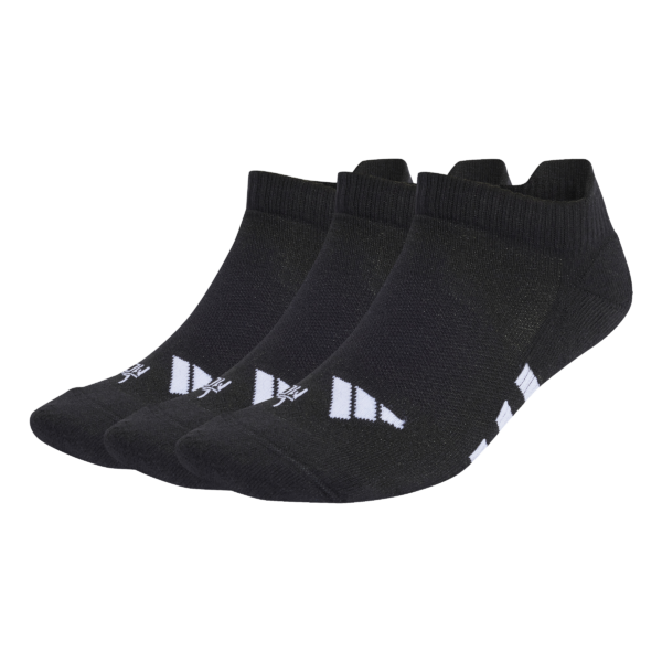 Calcetin corto negro 3 pares