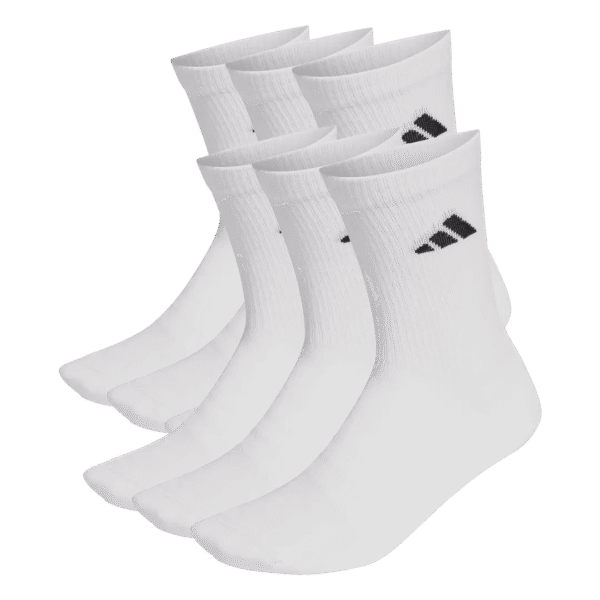 Calcetines Unisex Entrenamiento Blanco X6
